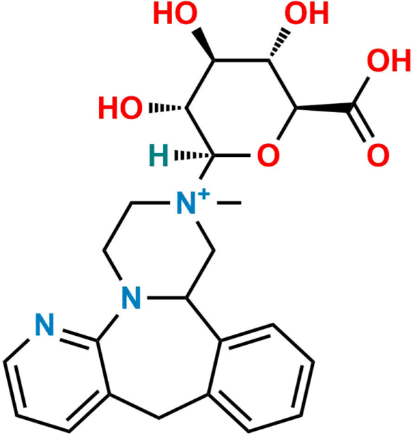 Mirtazapine N-Glucuronide (Mixture of Diastereomers)