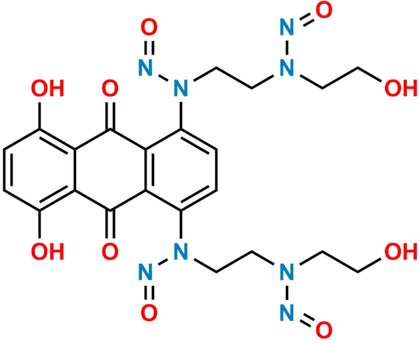 N,N,N,N-Tetranitroso Mitoxantrone Impurity