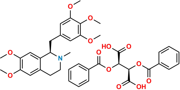 R-(-)-5'-Methoxylaudanosine (-) Dibenzoyltartrate