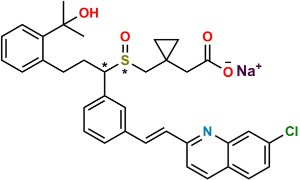 Montelukast EP Impurity C (sodium salt)