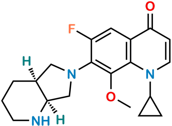 Moxifloxacin Decarboxy Analog