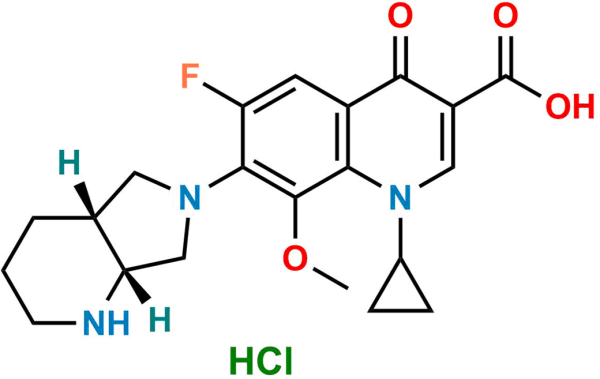 Moxifloxacin EP Impurity G HCl salt