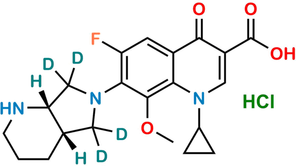 Moxifloxacin D4 Hydrochloride