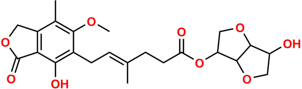 Mycophenolate isosorbide ester