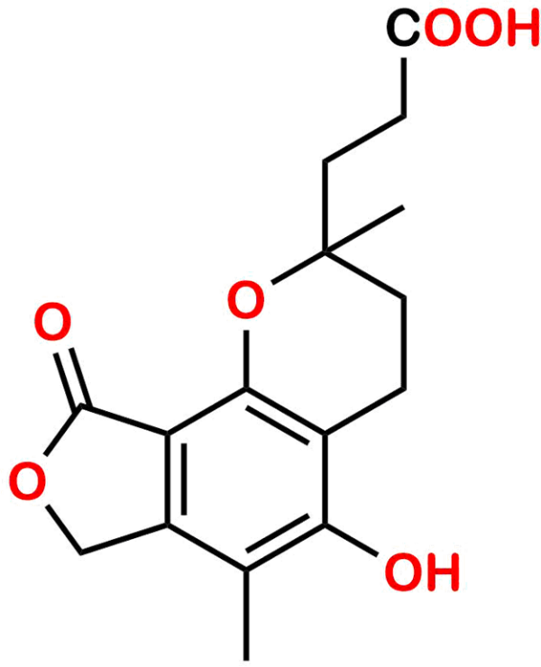 Mycophenolic Acid O-Desmethyl Ether 