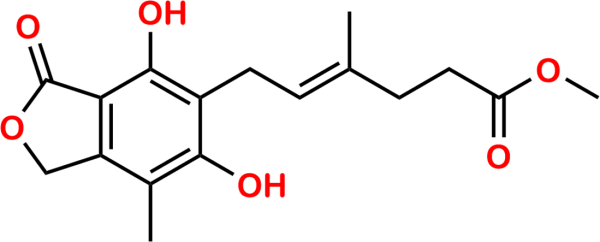 Mycophenolic Acid O-Desmethyl Methyl Ester 