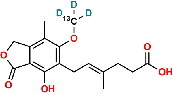 Mycophenolic Acid-13C-d3