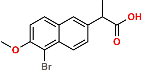 Rac-5-Bromo Naproxen