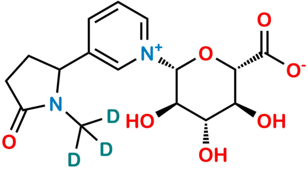 Cotinine D3 N-b-D-Glucuronide (Mixture of Diastereomers)