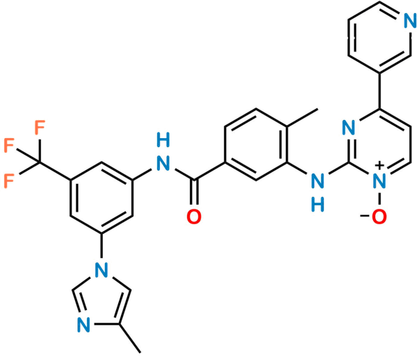 Nilotinib N-Oxide (Pyrimidine N1-Oxide)