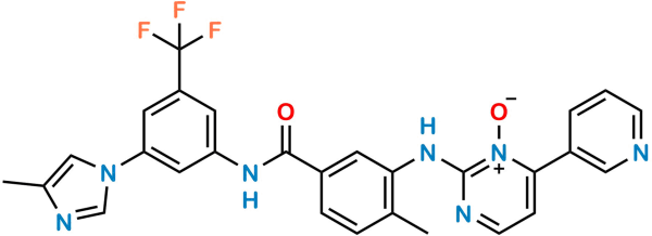 Nilotinib N-Oxide (Pyrimidine N3-Oxide)