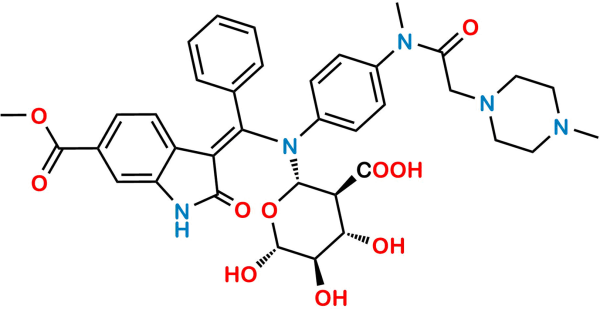 Nintedanib N-Glucuronide-1