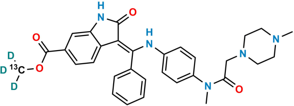 Nintedanib 13C D3