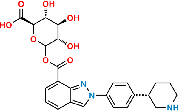 Niraparib Carboxylic Acid Glucuronide