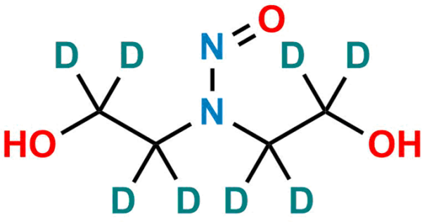 Nitrosobis(2-hydroxyethyl)amine-d8