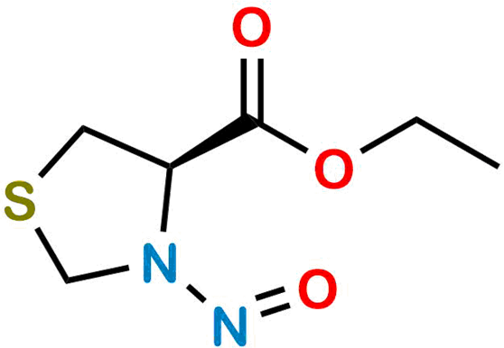 Ethyl (R)-3-Nitrosothiazolidine-4-Carboxylate