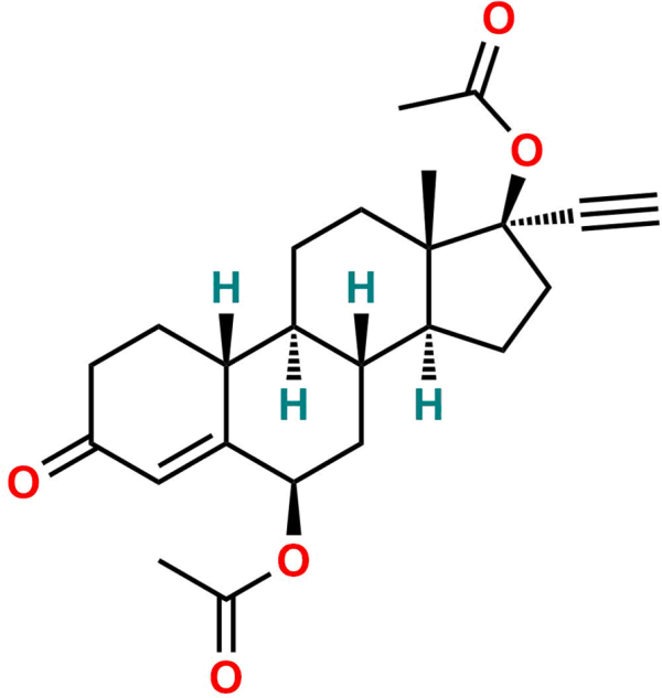 6ß-Acetoxynorethindrone acetate