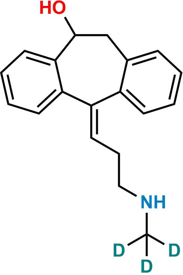 (E)-10-Hydroxy-Nortriptyline-D3