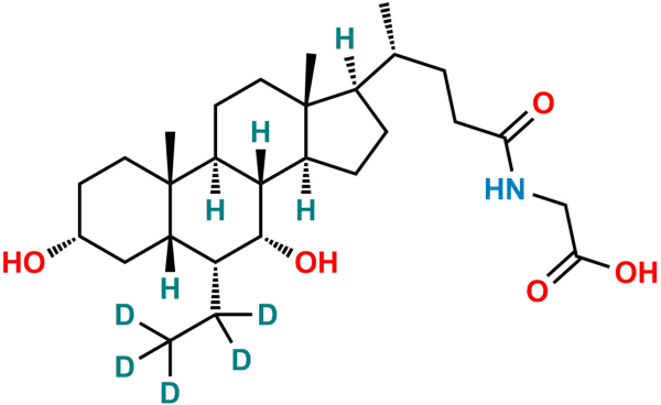 Glyco obeticholic Acid D5