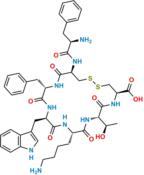 (Des-Thr-Ol8)- Octreotide