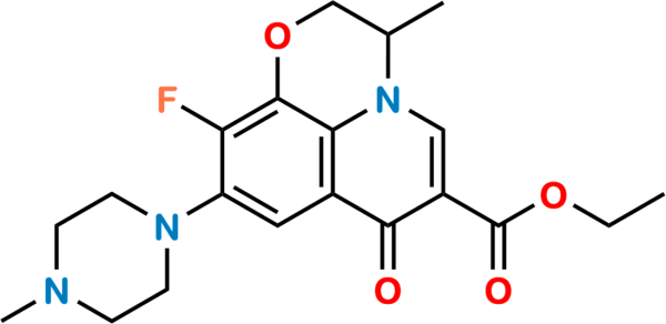 Ofloxacin EP Impurity D Ethyl Ester