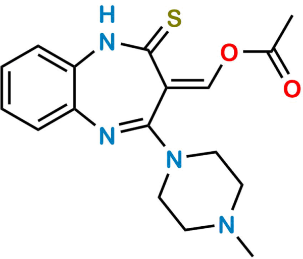 Olanzapine Acetyl Open Ring Analog