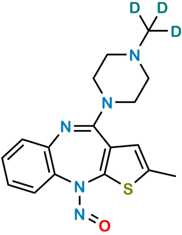 N-Nitroso Olanzapine D3