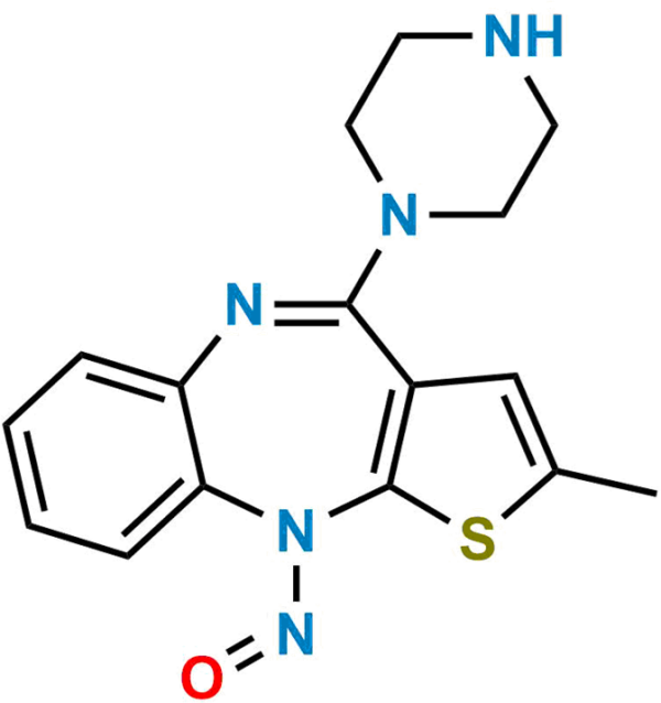 N-Nitroso N-Desmethyl Olanzapine