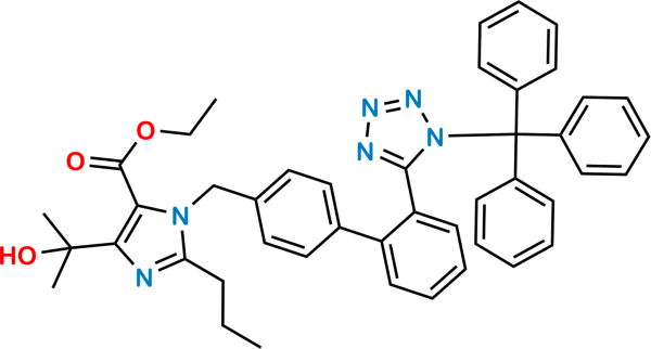 Olmesartan Ethyl Ester Trityl Impurity