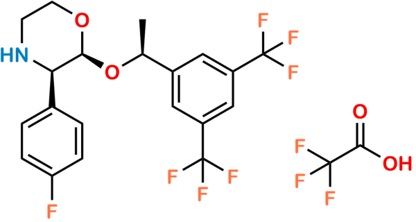 Aprepitant M2 Metabolite (1S,2S,3R)-Isomer (TFA salt)