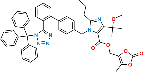 Trityl Olmesartan Medoxomil Methoxy Impurity