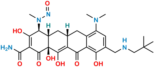 N-Nitroso N-Desmethyl Omadacycline Impurity 2