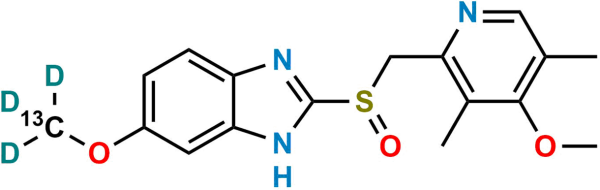 Omeprazole-13C,D3