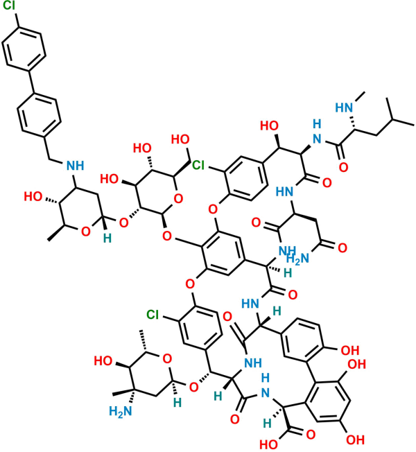 Des methyl oritavancin