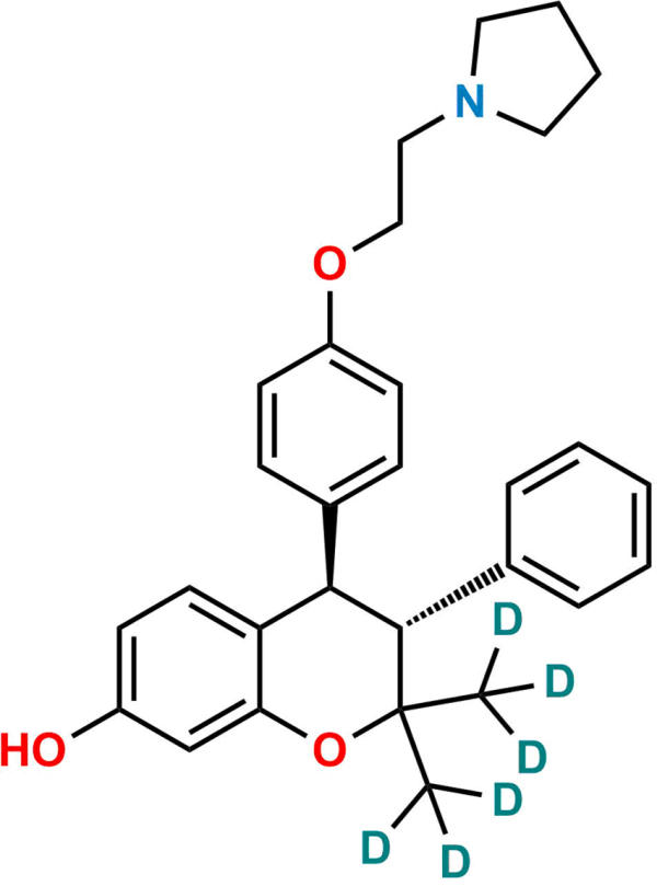 7-Desmethyl Ormeloxifene D6