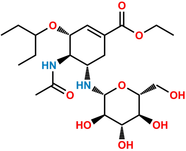 Oseltamivir Glucose Adduct-1