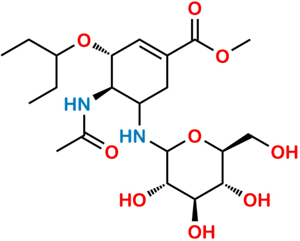 Oseltamivir EP Impurity E Glucose Adduct