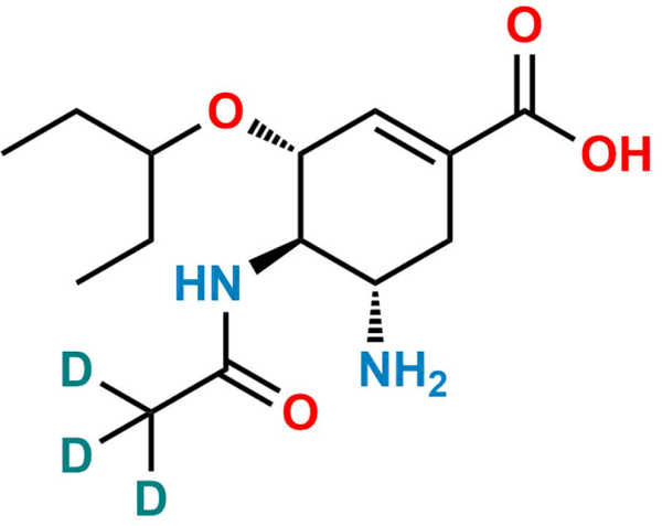 Oseltamivir EP Impurity C-D3