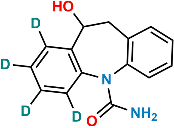 10-Monohydroxy Oxcarbazepine D4