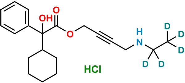 N-Desethyl Oxybutynin D5 Hydrochloride