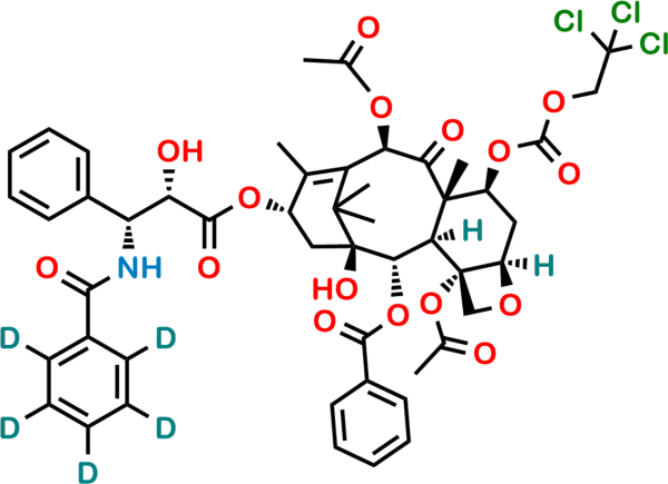 7-{[(2,2,2,-Trichloroethyl)oxy]carbonyl} Paclitaxel-d5