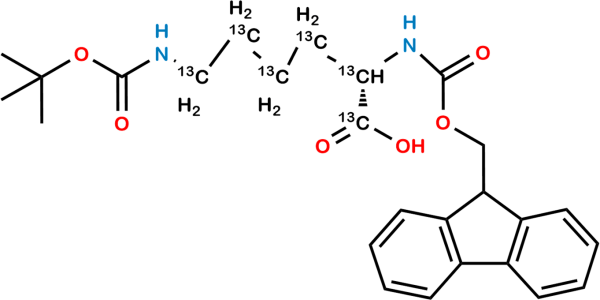 Fmoc-Lys(Boc)-OH-13C6