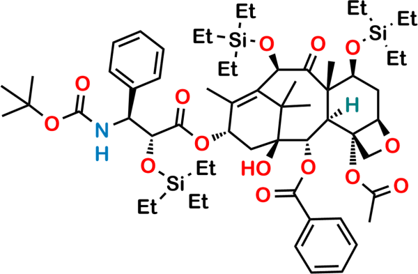 Docetaxel 2’,7,10-Tris(triethylsilyl) Ether