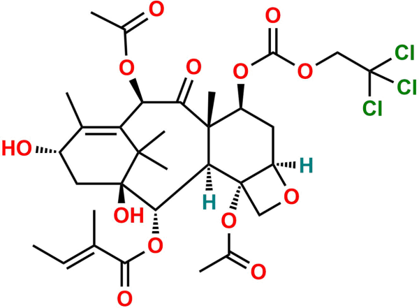 7-Troc-2-Debenzoyl-2-Pentenate Baccatin-III