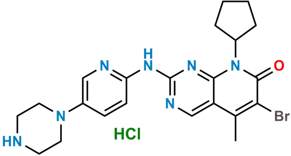 6-Desacetyl-6-Bromo Palbociclib HCl