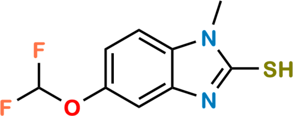 Pantoprazole N-Methyl 5-Difluoromethoxy Thiol Impurity