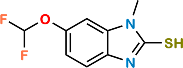 Pantoprazole N-Methyl 6-Difluoromethoxy Thiol Impurity