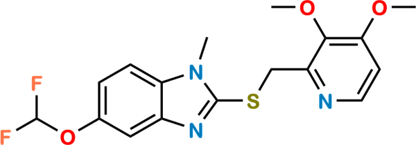 Pantoprazole Sulfide N-Methyl 5-Difluoromethoxy Analog