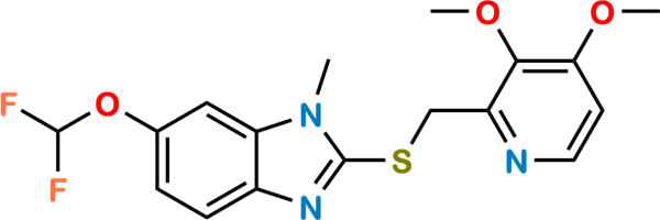 Pantoprazole Sulfide N-Methyl 6-Difluoromethoxy Analog