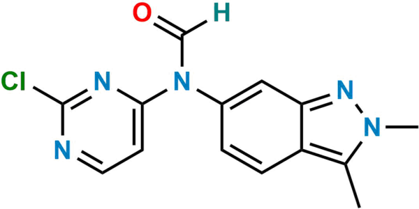 Pazopanib N-Formyl Impurity